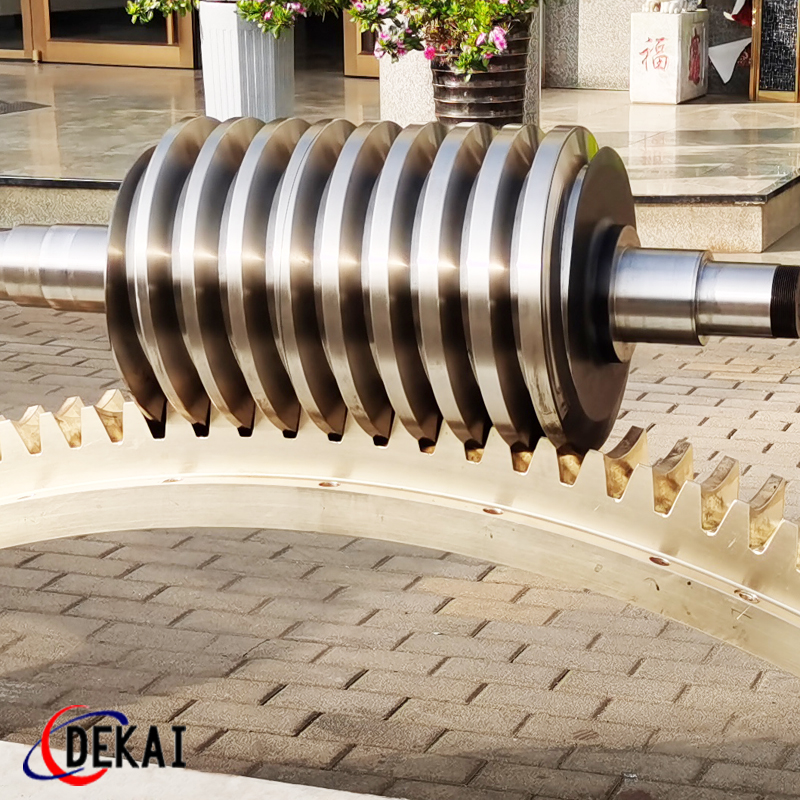 扇形雙導程蝸桿蝸輪副